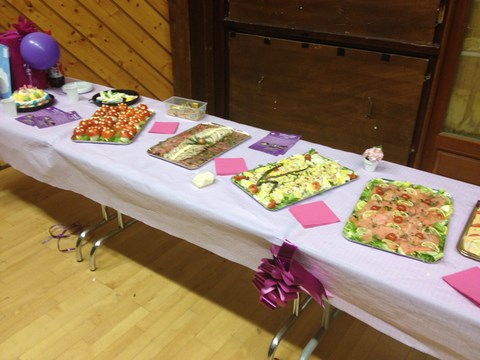 buffet  anniverssaire